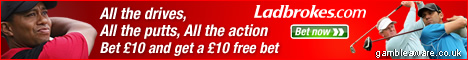 ladbrokes golf betting